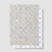 Keltische Bloei Vellum Uitnodigingen (Offset (Uitnodiging))