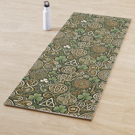 Keltische bloei yogamat (In situ)