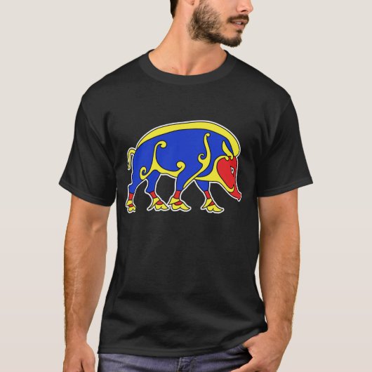 Keltische Boar t-shirt (Voorkant)