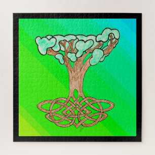 Keltische boom puzzel