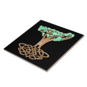 Keltische boom tegeltje (Zijkant)