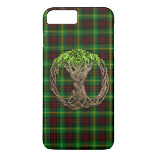Keltische boom van het leven Clan Martin Tartan iPhone 8/7 Plus Hoesje