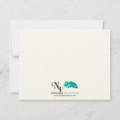 Keltische boom van het leven goud Save the Date (Achterkant)