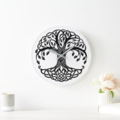 Keltische boom van het leven grote klok (Huis)