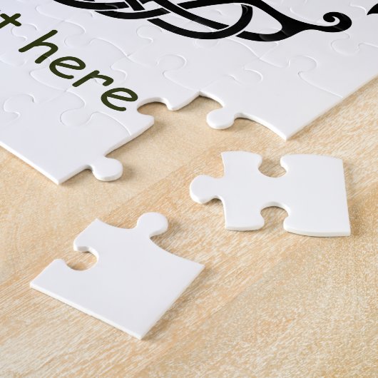 Keltische boom van het leven legpuzzel (Zijkant)