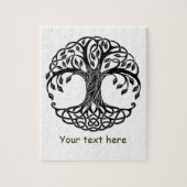 Keltische boom van het leven legpuzzel (Verticaal)