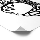 Keltische boom van het leven poster (Hoek)