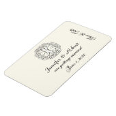 Keltische Boom van het Leven sparen de Datum Magneet (Linkerzijde)