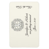 Keltische Boom van het Leven sparen de Datum Magneet (Verticaal)