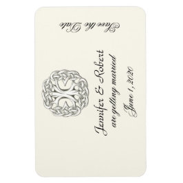 Keltische Boom van het Leven sparen de Datum Magneet