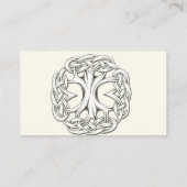 Keltische Boom van het Leven Trouwplaatskaarten Plaatskaartje (Achterkant)
