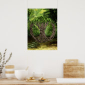 Keltische boom van leven poster (Keuken)