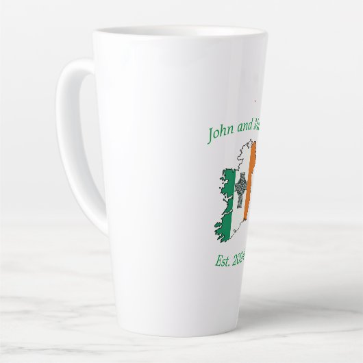 Keltische bruiloft latte Mok (Linkerhoek)