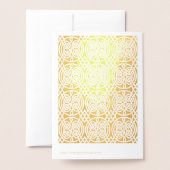 Keltische bruiloft uitnodiging met Claddagh en Fol (Met envelop)