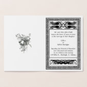 Keltische bruiloft uitnodiging met Claddagh en Fol (Binnen)