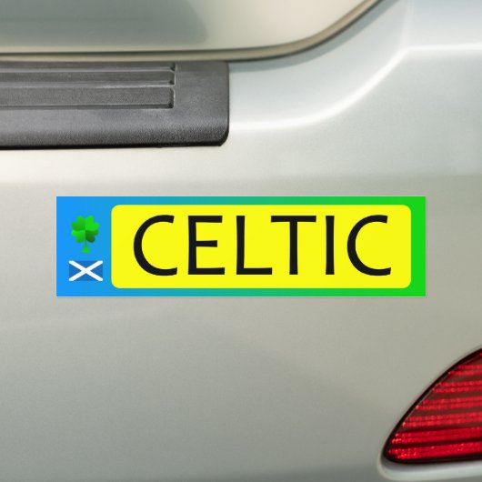 Keltische Bumpersticker (Op auto)