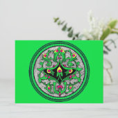 Keltische cartouche-afdruk (Staand voorkant)