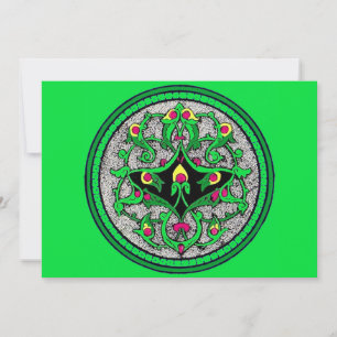 Keltische cartouche-afdruk
