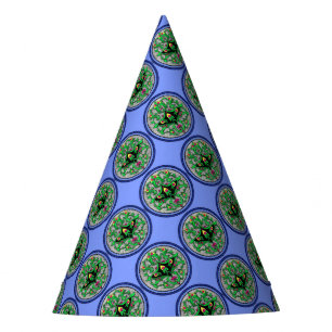 Keltische cartouche feesthoedjes