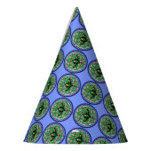 Keltische cartouche feesthoedjes (Links)