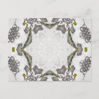 Keltische Chainlink Caleidoscoop Mandala Briefkaart