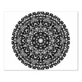 Keltische cirkel medaillon rubberen stempel (Afrduk)