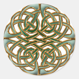 Keltische cirkel ronde sticker
