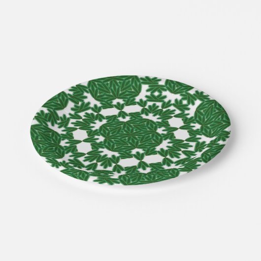 Keltische dennen 7"document Bord (Gekanteld)