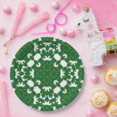 Keltische dennen 9"document Bord (Feest)