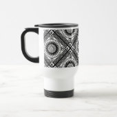 Keltische diagonaal ornament reisbeker (Links)