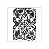 Keltische dieren illustratie kunststempel rubberstempel (Afrduk)