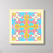 Keltische Donegal Canvas Afdruk (Voorkant)