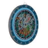 Keltische draak dartbord (Voorkant Links)