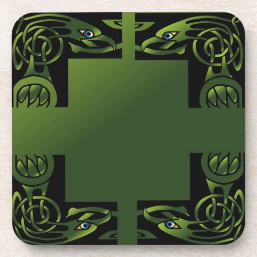 Keltische Draak Drankjes Onderzetter (Voorkant)