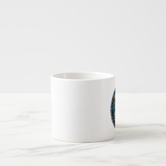 Keltische draak espresso kop (Voorkant)