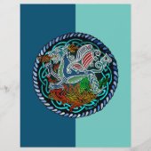 Keltische draak flyer (Voorkant)