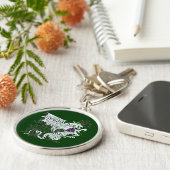 Keltische draak sleutelhanger (Zijkant)