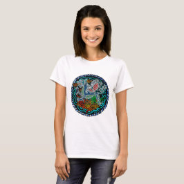 Keltische draak t-shirt