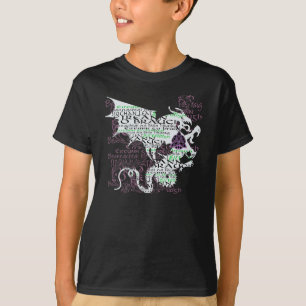 Keltische draak t-shirt
