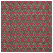 Keltische Dragon Chain in rood Stof (Swatch)