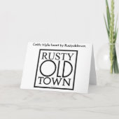 Keltische drievoudige hartvalentijnen feestdagen kaart (Achterkant)