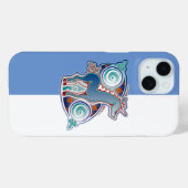 Keltische eenhoorn Case-Mate iPhone case (Achterkant (horizontaal))