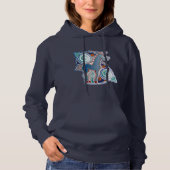 Keltische eenhoorn hoodie (Voorkant)