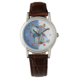 Keltische eenhoorn horloge