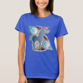 Keltische eenhoorn t-shirt (Voorkant)