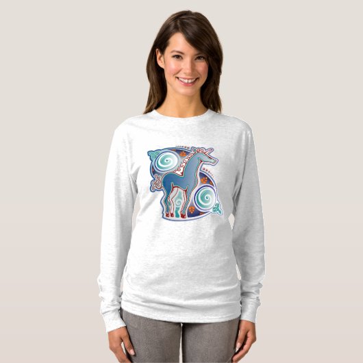 Keltische eenhoorn t-shirt (Voorkant volledig)