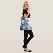 Keltische eenhoorn tote bag (Op model)