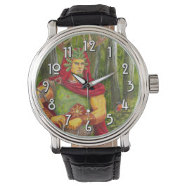 Keltische eiken Koningsdetail Horloge