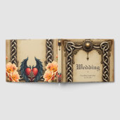 Keltische elegantie met een hart en vleugels. gastenboek (Volledig)