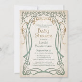 Keltische Fantasy Baby Shower Kaart (Voorkant)